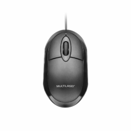 MOUSE CLASSIC BOX ÓPTICO FULL BLACK USB