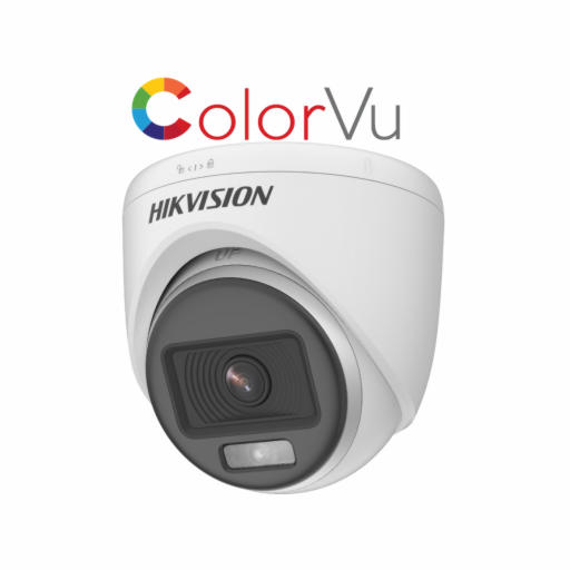 CÂMERA ANALÓGICA DS-2CE70DF0T-PF (2.8mm) CKD - Colorvu Dome