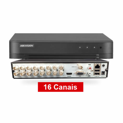 DVR HIKVISION DS-7216HGHI-K1/CVBS(GRAVADOR,REPRODUTOR,EDITOR DE SOM,IMAGEM E VIDEO POR MEIO DE DISCO MAGNETICO) - 007750