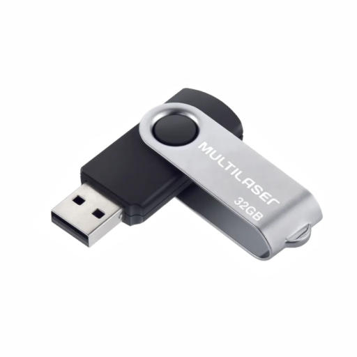 PENDRIVE TWIST PRETO 32GB